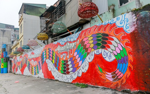 Hà Nội: Bãi rác Phúc Tân thành điểm check-in nghệ thuật "mới coóng"