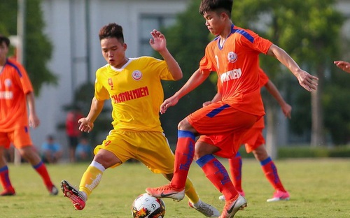 U19 SLNA - U19 CAND: Thi đấu thiếu fair-play, đá ma 20 phút