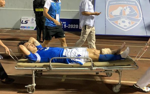 Pha phạm lỗi khiến Hải Huy gãy ống đồng