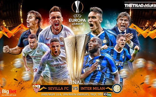 Nhận định bóng đá nhà cái Sevilla vs Inter Milan. Chung kết cúp C2 châu Âu. Trực tiếp K+PM 