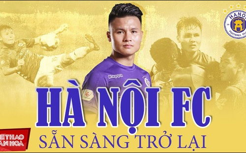 Hà Nội quyết tâm lấy lại vị thế khi V-League trở lại