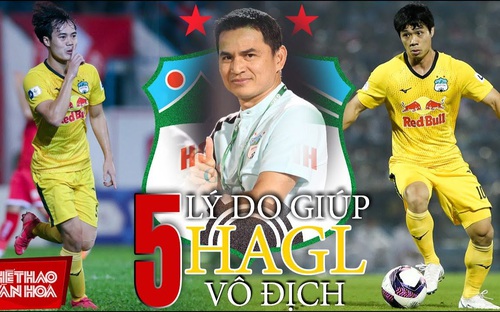 Tiết lộ lý do giúp HAGL vô địch LS V-League 2021?