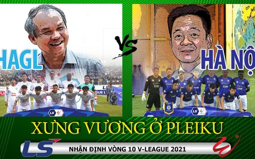 Trước vòng 10 V-League 2021: Bầu Đức hay bầu Hiển xưng vương?