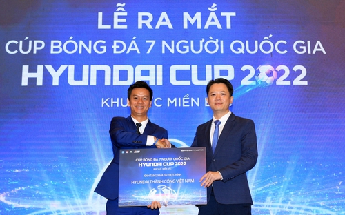 Cúp bóng đá 7 người quốc gia VSC Hyundai 2022 "nóng" cùng World Cup