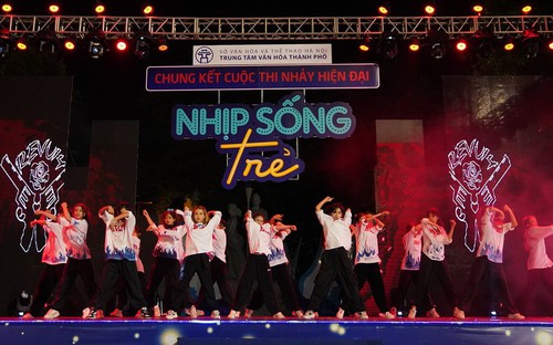 Sôi động đêm chung kết cuộc thi nhảy hiện đại “Nhịp sống trẻ” Hà Nội 2022