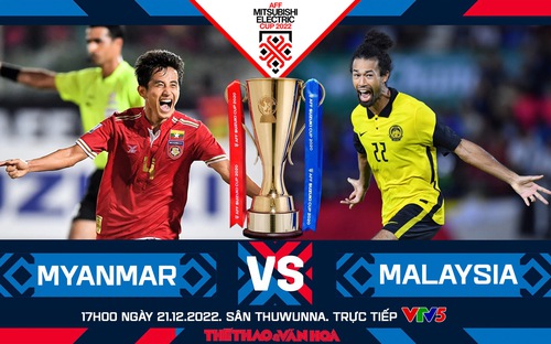 VIDEO AFF Cup: Nhận định trận đấu Myanmar vs Malaysia, 17h00 ngày 21/12