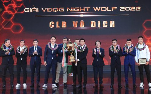 V-League Awards 2022: Vinh danh Văn Quyết và Hà Nội FC