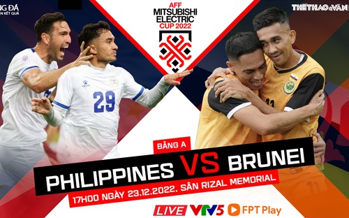 VIDEO AFF Cup: Nhận định trận đấu Philippines vs Brunei, 17h00 ngày 23/12