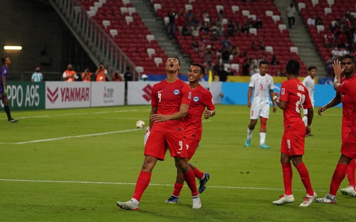 VIDEO bàn thắng trận Singapore 3-0 Myanmar AFF CUP