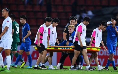 VIDEO AFF Cup ngày 27/12: Đội trưởng Thái Lan chấn thương trước trận đấu với Indonesia