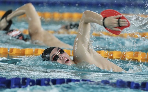 Đội tuyển Bơi gấp rút tập luyện chờ đến ngày tranh tài tại SEA Games 31