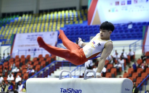 ĐTQG Thể dục dụng cụ giành HCV đầu tiên ở SEA Games 31