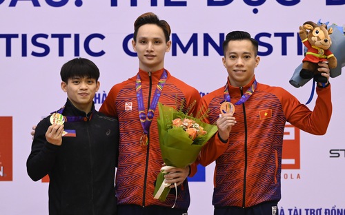 Tổng hợp HCV ngày thi đấu 16/5: Thể dục dụng cụ, Đấu kiếm, Taekwondo