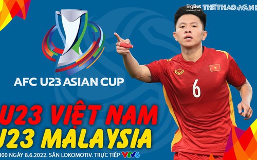Soi kèo nhà cái U23 Việt Nam vs U23 Malaysia. Nhận định, dự đoán bóng đá U23 châu Á (20h00, 8/6)