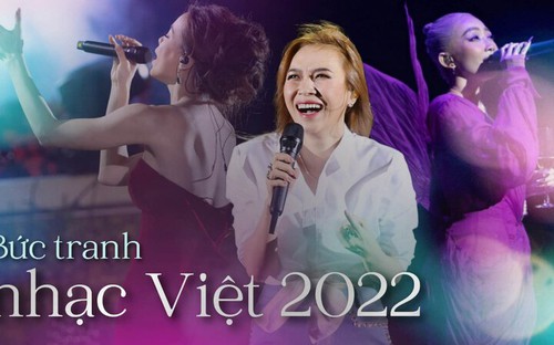 Showbiz Việt 4/1: Bức tranh nhạc Việt 2022 – rực rỡ nhưng không kém phần ồn ào