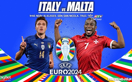 VIDEO nhận định bóng đá Ý vs Malta, vòng loại EURO 2024 (1h45 ngày 15/10)