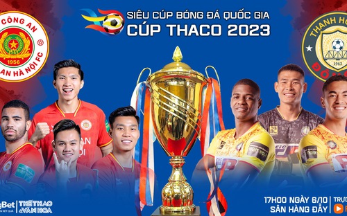 VIDEO trực tiếp bóng đá CAHN vs Thanh Hóa, Siêu cúp quốc gia. Xem FPT Play (17h00 hôm nay 6/10)