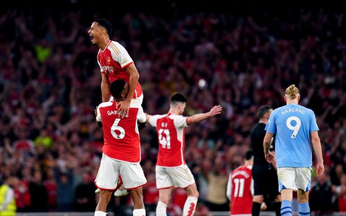 VIDEO highlights Arsenal 1-0 Man City, vòng 8 Ngoại hạng Anh 2023-2024