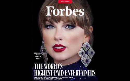  Taylor Swift là nữ nghệ sĩ có thu nhập cao nhất 2022