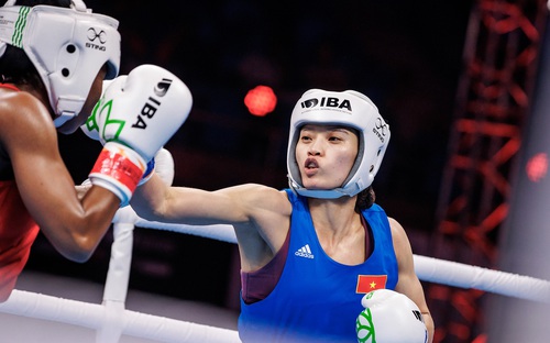 Xem lại trận thắng lịch sử của Nguyễn Thị Tâm ở giải Boxing nữ thế giới 2023