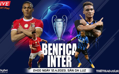 Nhận định bóng đá nhà cái, nhận định bóng đá Benfica vs Inter Milan, Cúp C1 (2h, 12/4)