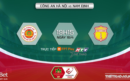 VIDEO Nhận định bóng đá CAHN vs Nam Định, nhận định bóng đá V-League 2023 (19h15, 16/4)