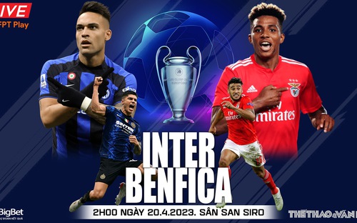 Nhận định bóng đá nhà cái Inter Milan vs Benfica, nhận định bóng đá Cúp C1 (2h00 ngày 20/4)