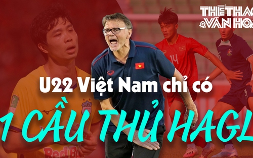 U22 Việt Nam chỉ còn 1 cầu thủ HAGL dự SEA Games 32 và nỗi buồn của lò đào tạo trứ danh