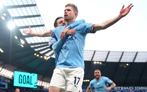 VIDEO Man City vs Arsenal: 4-1. Kết quả bóng đá Ngoại hạng Anh vòng 33
