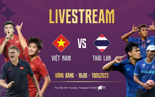 Xem trực tiếp bóng đá SEA Games 32 hôm nay trên VTV5