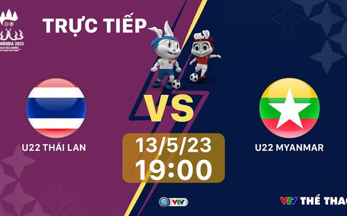 VTV5 trực tiếp bóng đá SEA Games 32 mới nhất