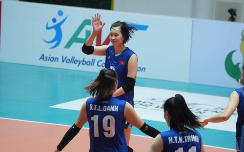 VIDEO bóng chuyền nữ Việt Nam vs Indonesia, chung kết AVC Challenge Cup 2023