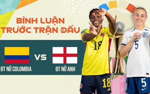 VIDEO, LINK trực tiếp bóng đá nữ Anh vs Colombia, World Cup nữ 2023. Xem Quốc hội TV