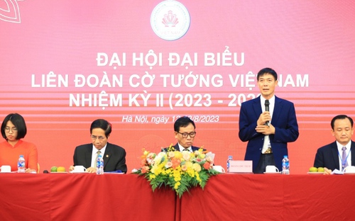 Liên đoàn Cờ Tướng Việt Nam đẩy mạnh công tác xã hội hóa trong nhiệm kỳ mới