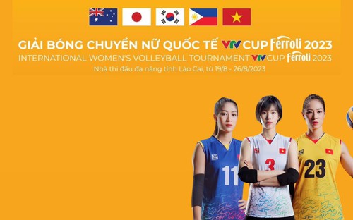 Lịch trực tiếp bóng chuyền nữ VTV Cup ngày 23/8