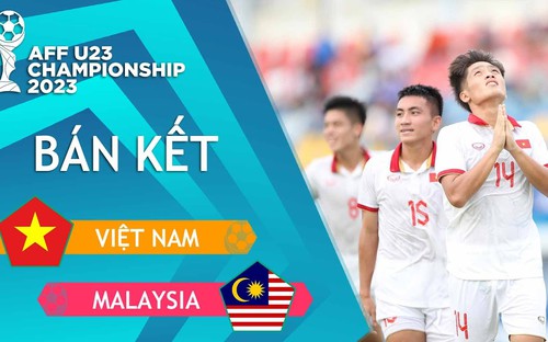 Kết quả bóng đá U23 Việt Nam. Lịch thi đấu chung kết U23 Đông Nam Á 2023