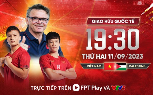 VIDEO Highlights Việt Nam 2-0 Palestine, giao hữu quốc tế
