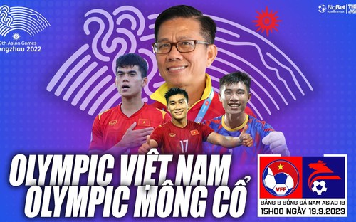 VIDEO VTV5 trực tiếp bóng đá hôm nay U23 Việt Nam vs Mông Cổ, Bahrain vs Thái Lan, Saudi Arabia vs Iran, ASIAD 2023