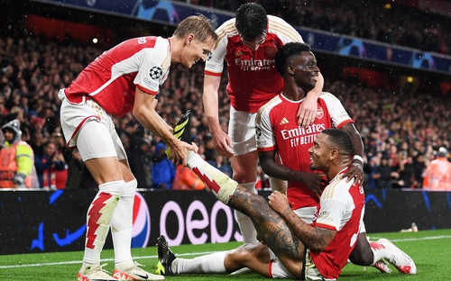 VIDEO highlights Arsenal 4-0 PSV, Cúp C1 2023-2024