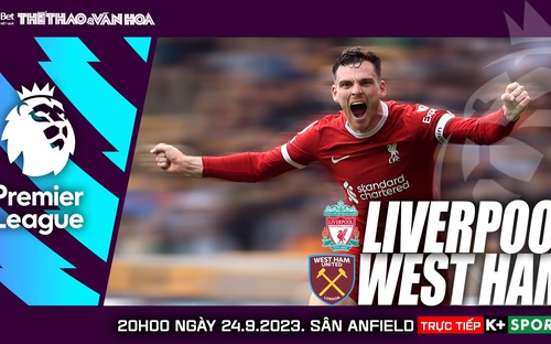 VIDEO highlights Liverpool 3-1 West Ham, vòng 6 Ngoại hạng Anh 2023-2024