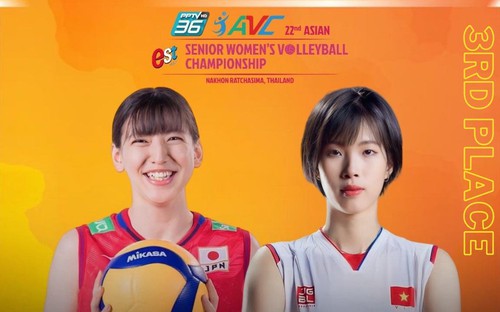 VIDEO bóng chuyền nữ Việt Nam 2-3 Nhật Bản, tranh hạng 3 giải vô địch châu Á 2023