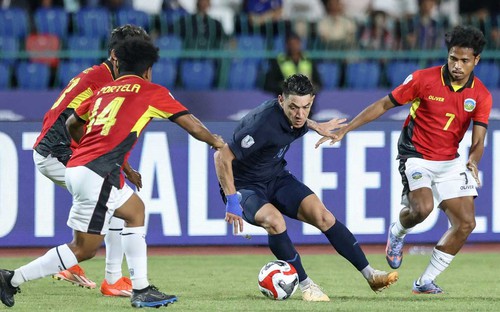 Highlights Campuchia - Timor Leste AFF Cup 2024: Chủ nhà nhen nhóm hi vọng