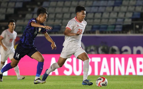 Highlights Myanmar - Lào tại AFF Cup 2024: Rượt đuổi kịch tính