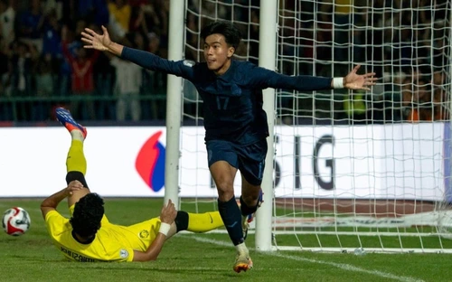 Highlights Campuchia - Malaysia tại AFF Cup 2024: Bất phân thắng bại