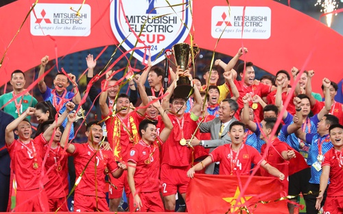 Đội tuyển Việt Nam chia thưởng 40 tỷ đồng như thế nào sau chức vô địch AFF Cup 2024?