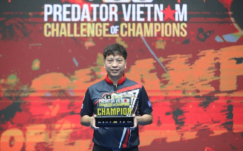 Dương Quốc Hoàng 'thống trị' các danh hiệu tại Predator Vietnam Challenge of Champions 2025