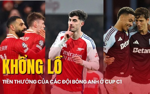 Số tiền khổng lồ các ông lớn Premier League nhận được sau khi thống trị vòng phân hạng cúp C1