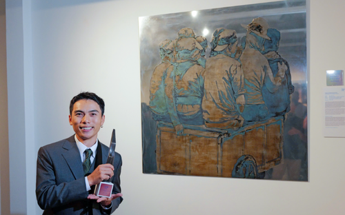 Tác phẩm của Cao Văn Thục đạt giải UOB Painting of the Year 2025