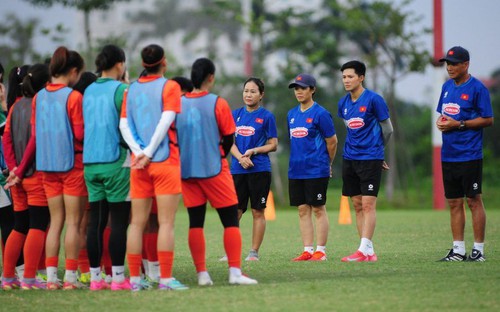 Đội tuyển nữ Việt Nam tích cực chuẩn bị cho SEA Games 33