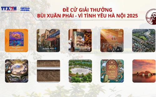 Giải thưởng Bùi Xuân Phái - Vì tình yêu Hà Nội lần thứ 18 năm 2025